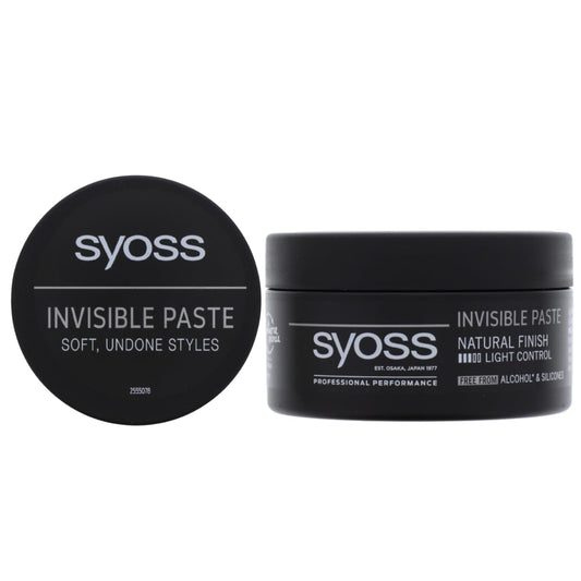 Syoss Invisible Hair Styling Paste Medium Control Light Shine 100ml