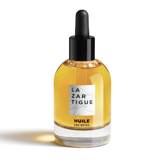 Lazartigue Huile des Rêves Nourishing Dry Oil for Hair, Adds Shine & Nourishment with Argan, Apricot & Camellia Oils, Vegan, Sulfate & Silicone Free