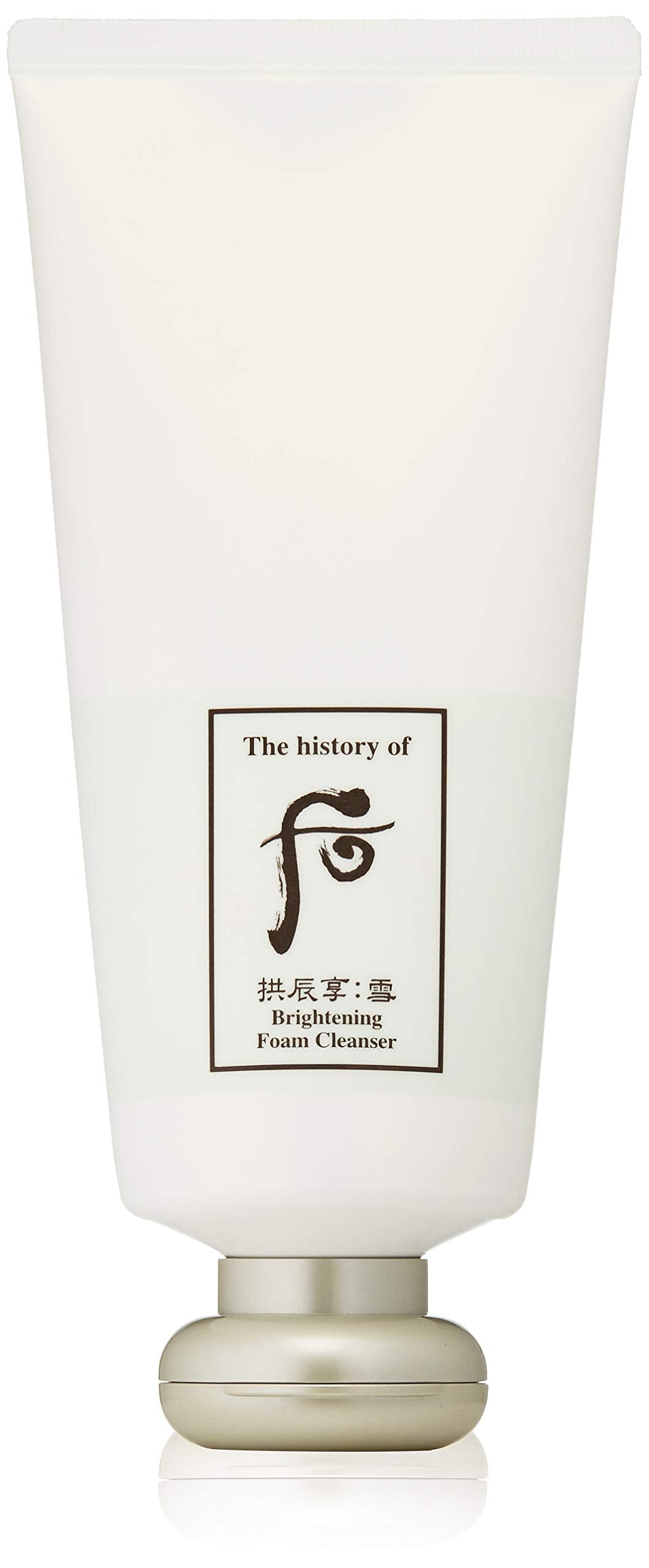 The History of Whoo Gongjinhyang Seol Radiant Brightening Cleansing Foam | Perfectly Removes Skin Residues with Rich & Fine Bubble Foams, 180ml