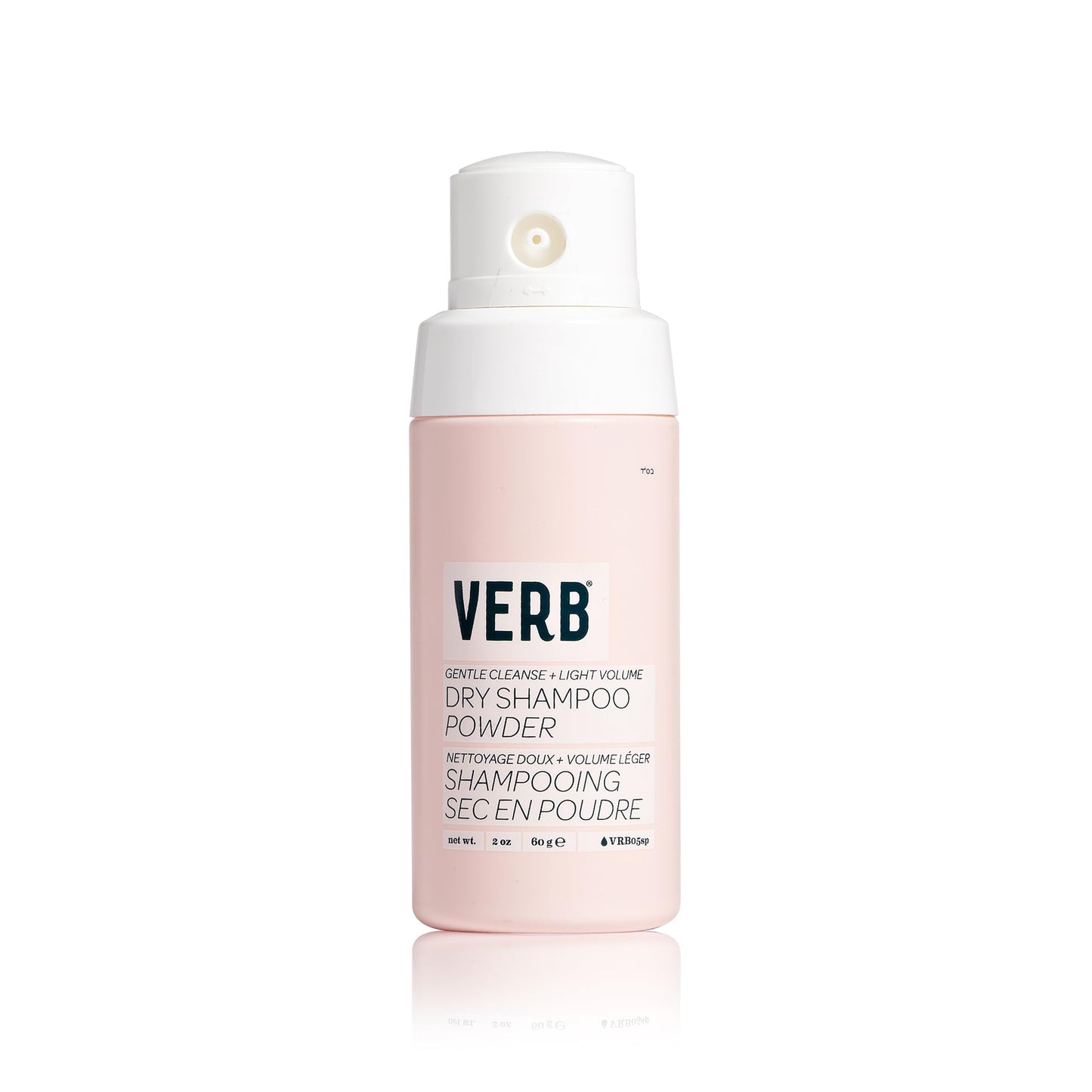 VERB Dry Shampoo Powder Vegan translucent Powder Refreshes Hair, Removes Excess Oil and Adds Volume - Paraben Free, Gluten Free, With No Harmful Sulfates, 2 oz
