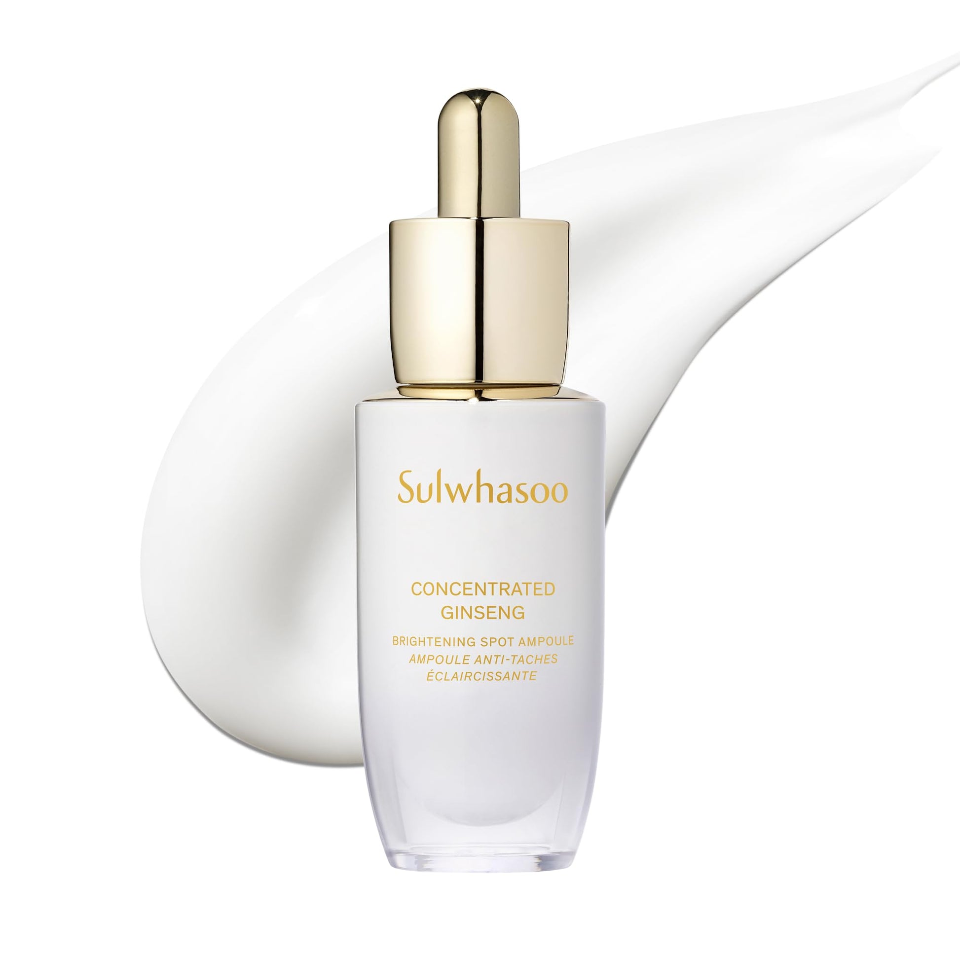 SULWHASOO Concentrated Ginseng Renewing Brightening Ampoule- Korean Skincare, Brightening & Visibly Firming, Improves the Look of Dark Spots, Niacinamide - 0.67 fl. oz.