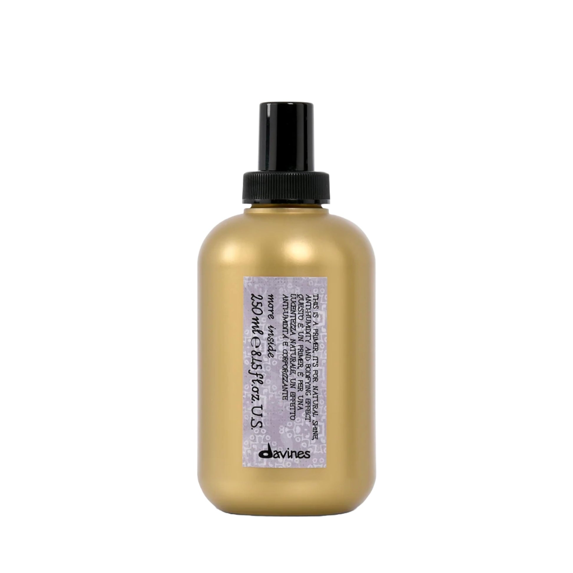 DAVINES This is a Primer. It's for Natural Shine, Anti-Humidity and Bodyfying Effect, 8.45 oz.