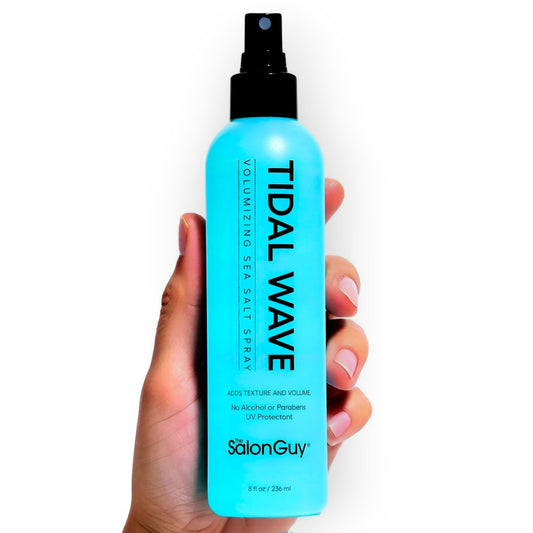 THESALONGUY Tidal Wave Sea Salt Spray for Hair Texturizing Spray for Beach Waves, Volume & Texture Salon Formula for Men & Women