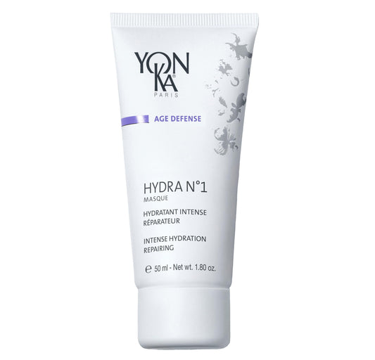 Yon-Ka Hydra No. 1 Masque (50ml) Hydrating Face Mask with Vitamin C and Aloe Vera, Overnight Anti-Aging Treatment, Normal to Dry Skin, Paraben-Free