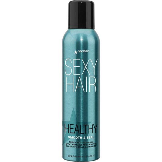 SexyHair Healthy Smooth and Seal Shine and Anti-Frizz Spray | Smooths Cuticle | Adds Shine and Reduces Frizz | All Hair Types