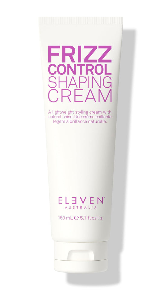 ELEVEN AUSTRALIA Frizz Control Shaping Cream - Lightweight Anti-Frizz Styling Cream for Smooth, Touchable Hold, Adds Shine & Definition, Ideal for All Hair Types - 5.1 Fl Oz