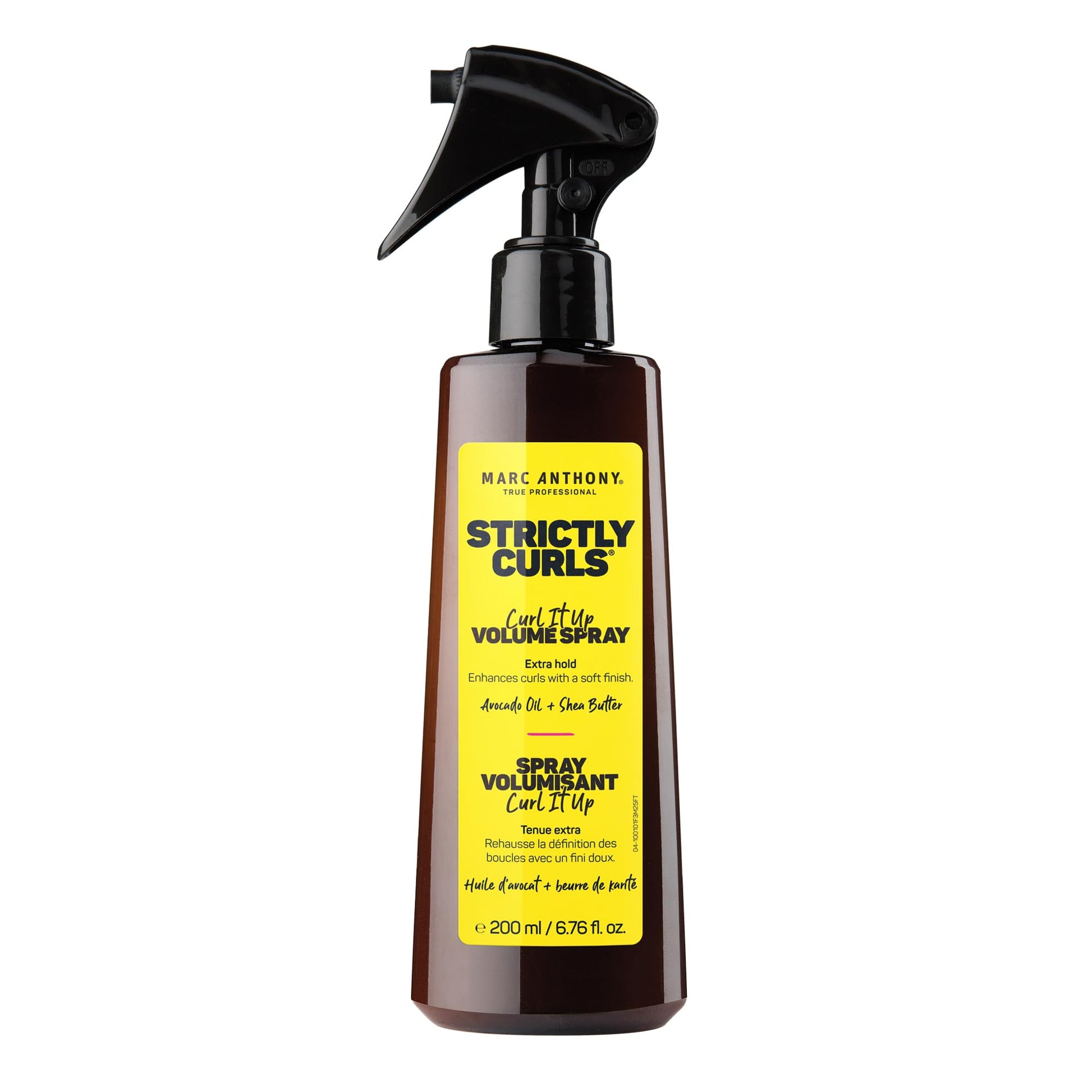 Marc Anthony Curl It Up Volume Boost Spray, Extra Hold, Strictly Curls - Avocado Oil & Shea Butter Enhances with a Soft Finish Paraben-Free, Sulfate-Free, Phthalate-Free