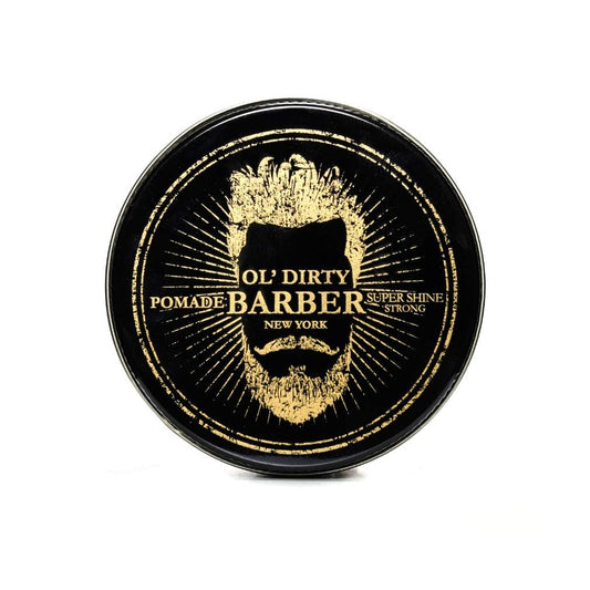 Hair Pomade For Men - Water Base Pomade for High Shine Strong Hold Styling Sleek Back - 4oz