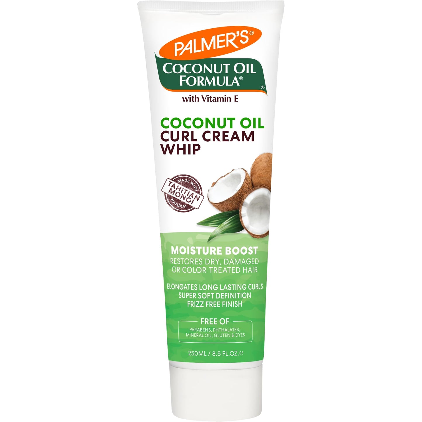 PALMER'S Coconut Oil Formula Moisture Boost Curl Whip Cream, 8.5 oz.
