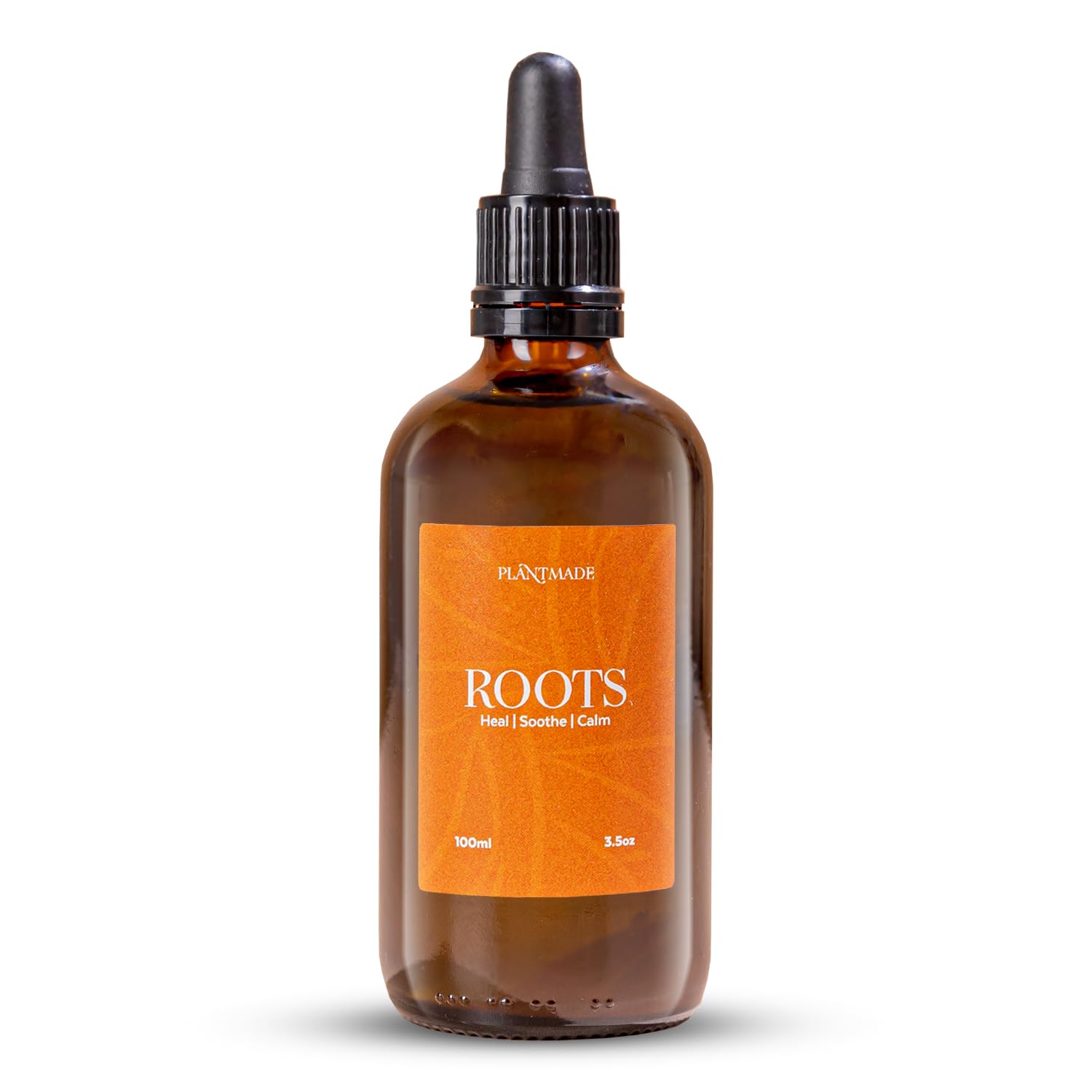 Roots, Scalp and Beard Serum, Heal, Soothe and Calm Your Skin, Promotes a Clean Scalp, Plant Based Natural Ingredients (Roots, 3.5oz)