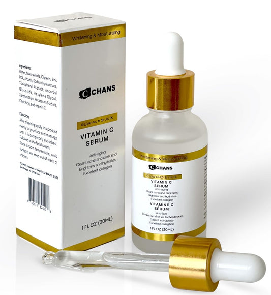 4in1 Vitamin C SERUM, Anti-Aging, Moisturizing, Retinol, Organic lightening serum, Hyaluronic Acid & Niacinamide, Dark spots serum, Pura Serum, Fine Lines & Wrinkles, Korean Serum1 Fl Oz 30ML.