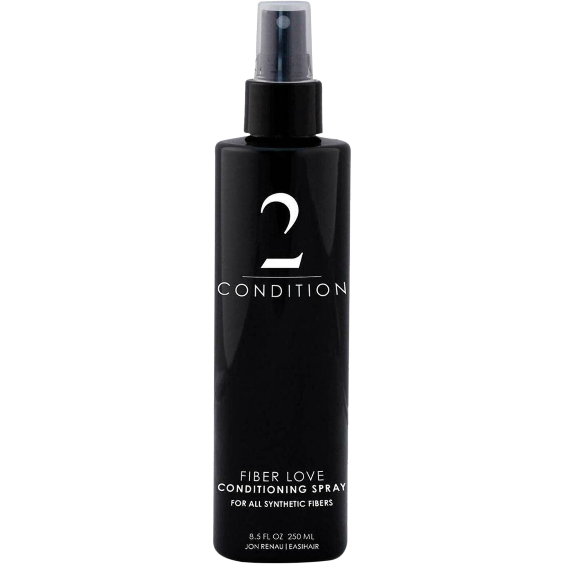 Jon Renau Fiber Love Synthetic Conditioning Spray, 8.5 oz Leave-In Conditioner for Wigs, Toppers & Hair Extensions Detangles, Restores Shine & Protects Synthetic Fiber