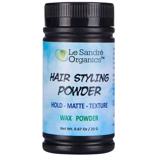 Hair Styling Powder Volumizing Non Greasy and Sticky Matte Finish 0.67 Oz (20 g)