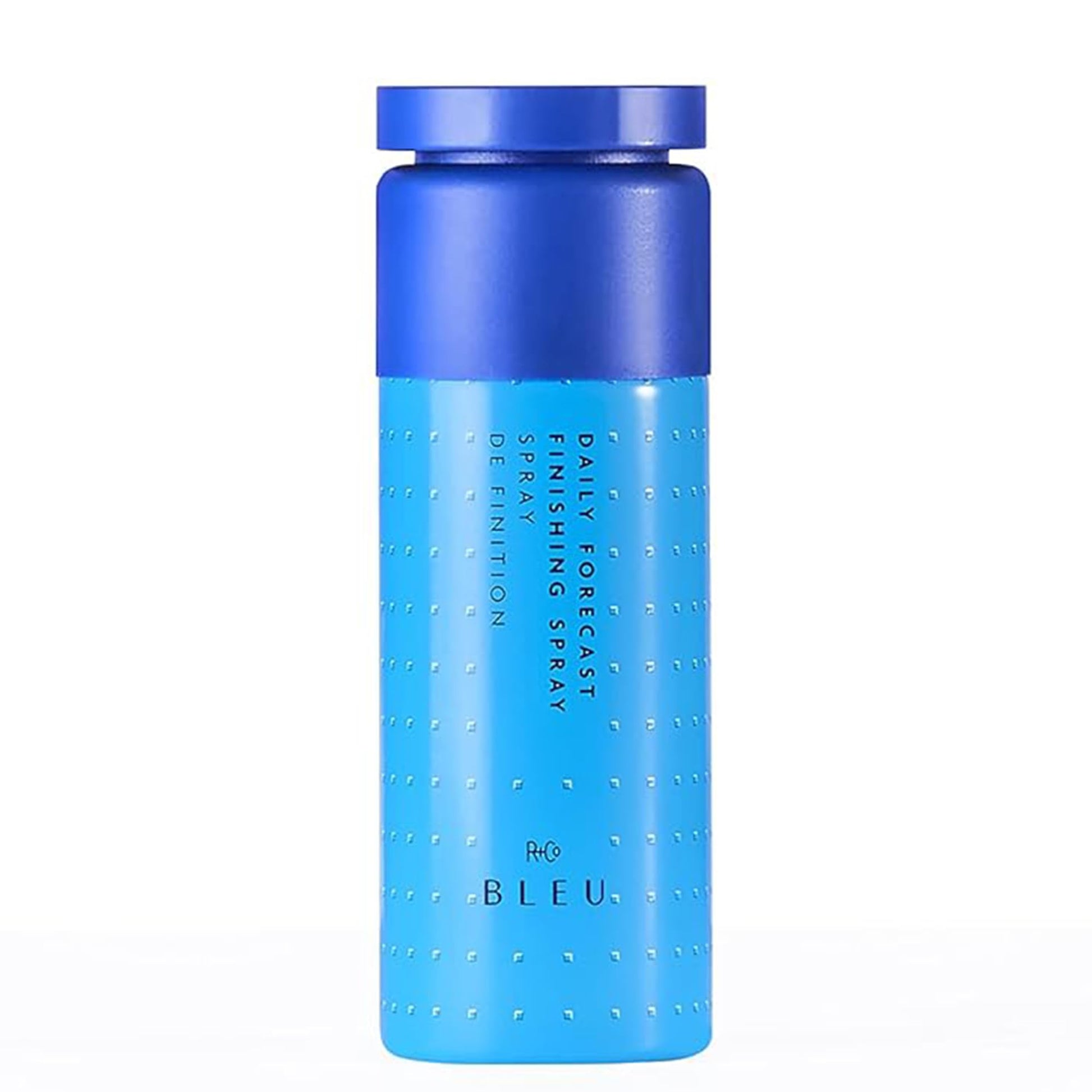 R+Co BLEU Daily Forecast Finishing Spray Locks Style, Shields Against Humidity, Static, and Environmental Stress, Seals Cuticle with Vegan Silk Extract, 3 oz