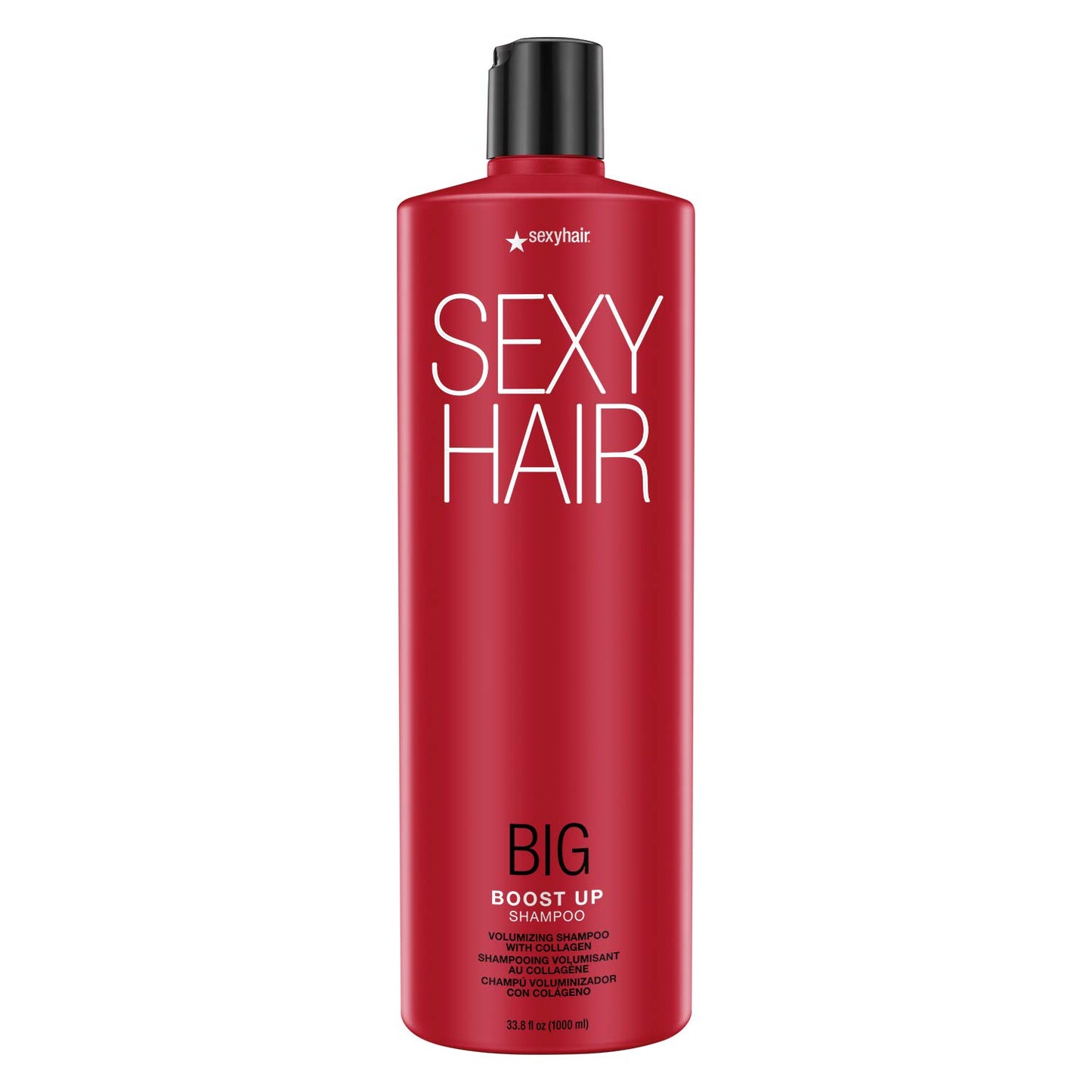 SexyHair Big Boost Up Volumizing Shampoo/Conditioner with Collagen | 20% More Volume | SLS and SLES Sulfate Free | All Hair Types