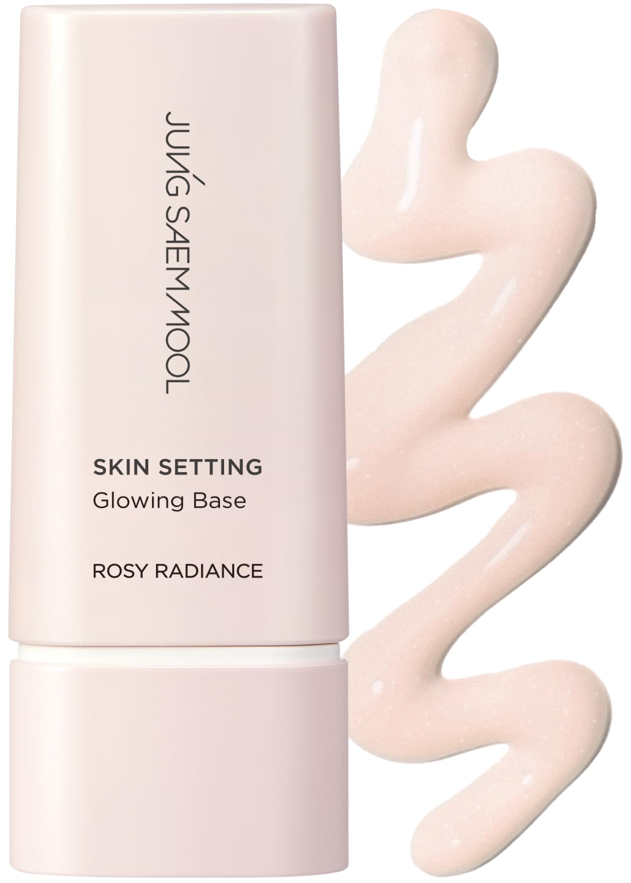 JUNG SAEM MOOL Skin Setting Glowing Base 1.35 Fl Oz, Hydrating Primer with Fine Pearls for Radiant Glow, Pore-Smoothing Pink Flower Complex, Makeup Base for Dry and Combination Skin, Korean Makeup
