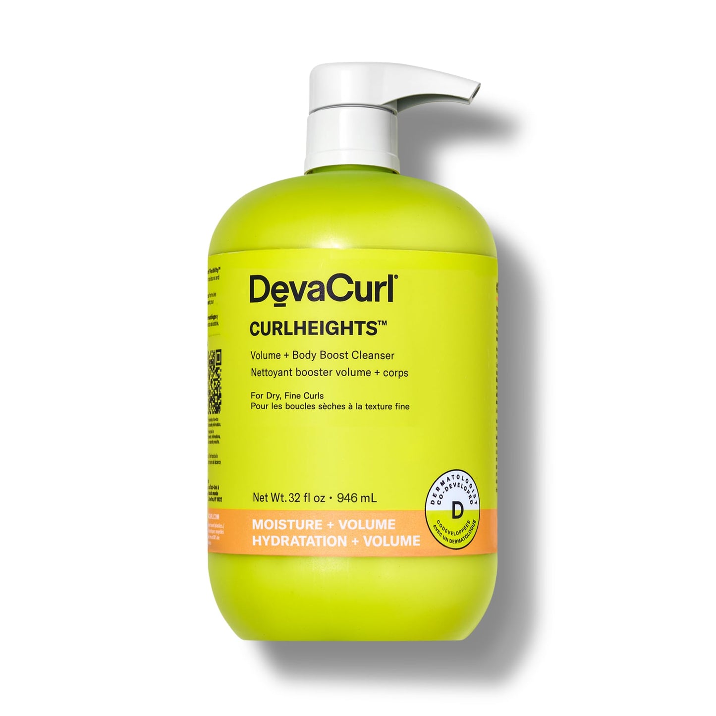 DevaCurl CurlHeights Volume + Body Boost Cleanser