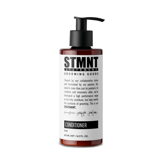 STMNT Grooming Goods Conditioner | Softens Hair | Restores Shine | Moisturizing Formula w/Activated Charcoal & Menthol | All Hair Types