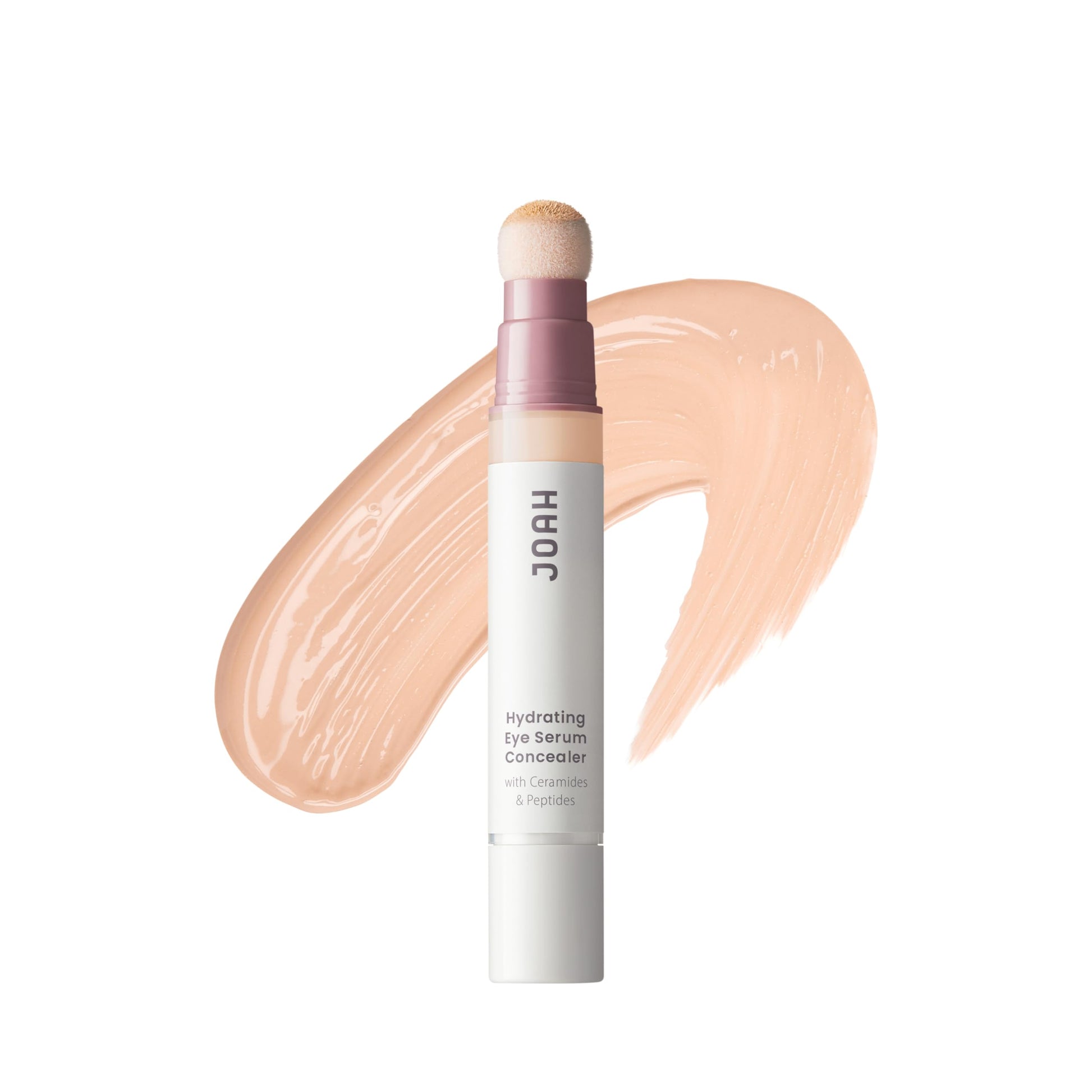 JOAH Perfect Complexion Under Eye Concealer and Serum, Korean Makeup, Hydrating Under Eye Concealer Stick for Dark Circles and Puffiness, Peptide Serum with Medium Coverage