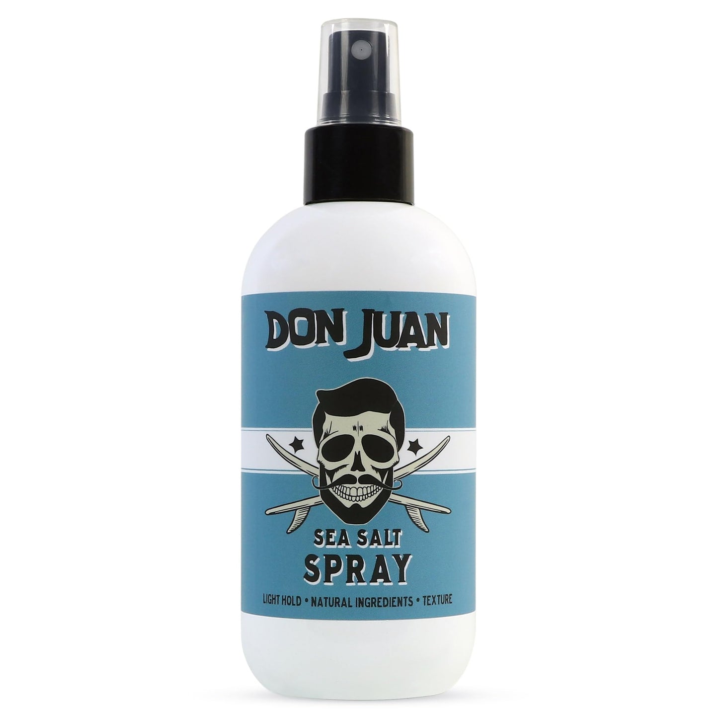 Don Juan Sea Salt Hair Styling Spray | Light Hold | Adds Volume and Texture to Hair | Natural Ingredients | Surf Wax Scent, 8 fl oz
