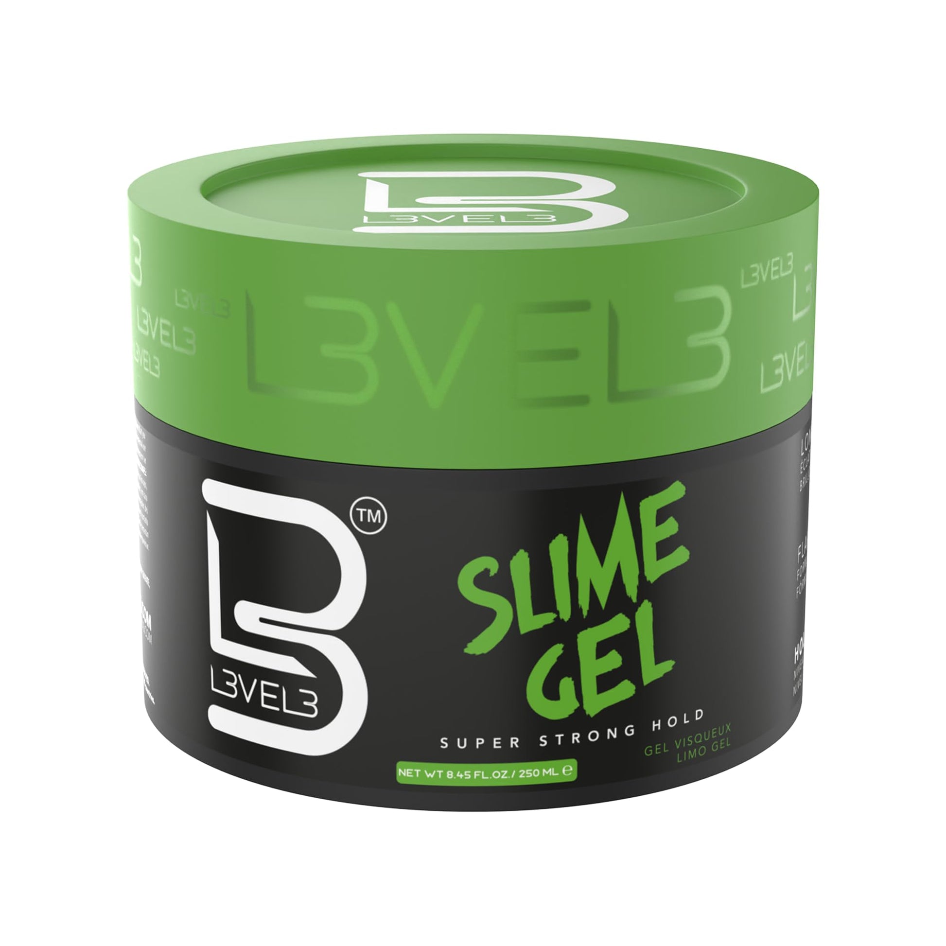 L3 Level 3 Slime Gel - Firm Hold Hair Styling Gel