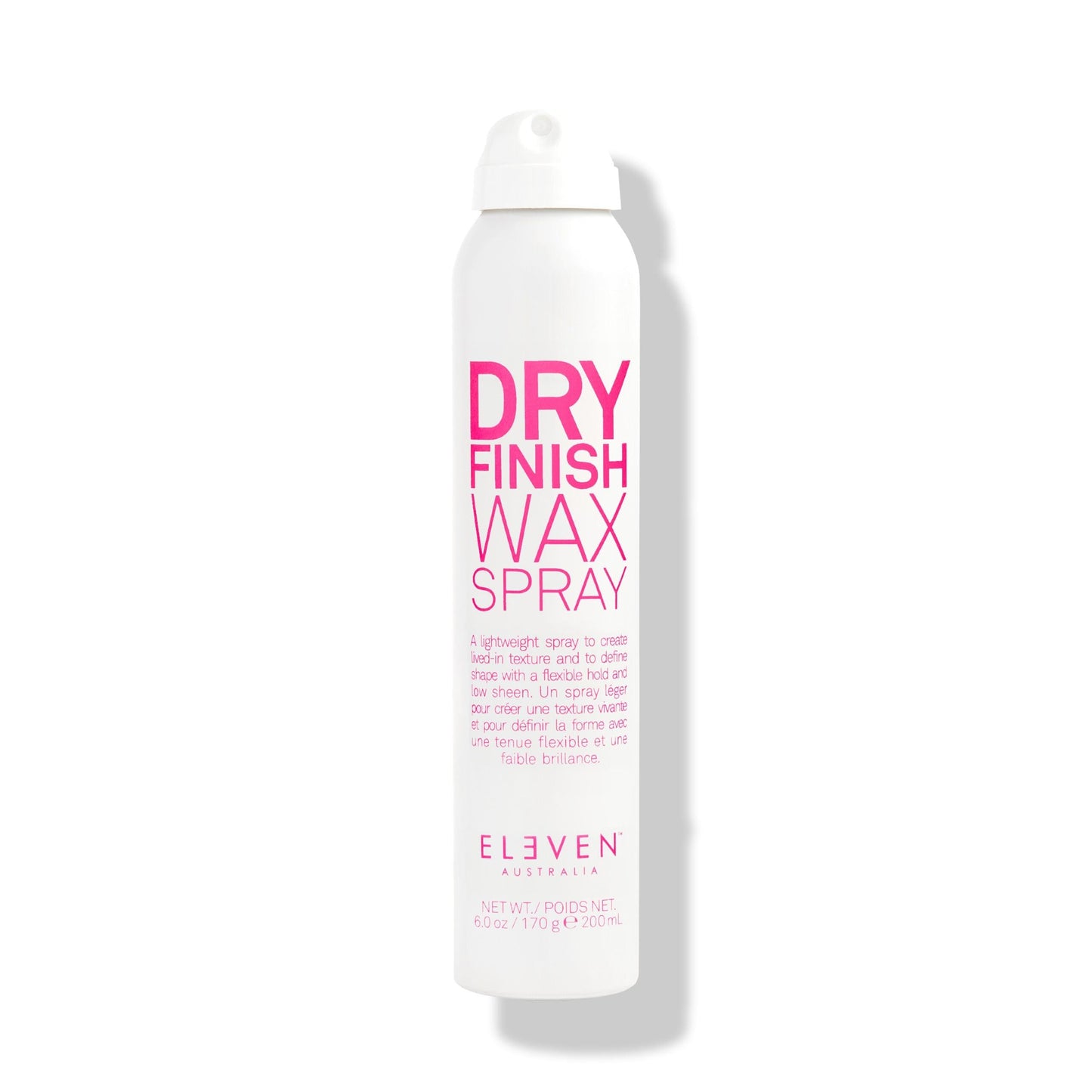 ELEVEN AUSTRALIA Dry Finish Wax Spray - Lightweight, Non-Greasy Spray for Texture, Definition & Hold - Adds Volume & Matte Finish - 6 Oz