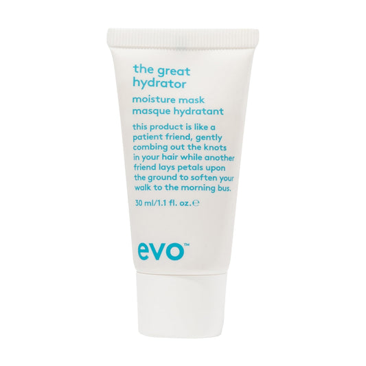 evo The Great Hydrator Moisture Hair Mask - Moisturise, Add Softness & Shine, Nourishing & Hydrating Treatment for Dry Hair