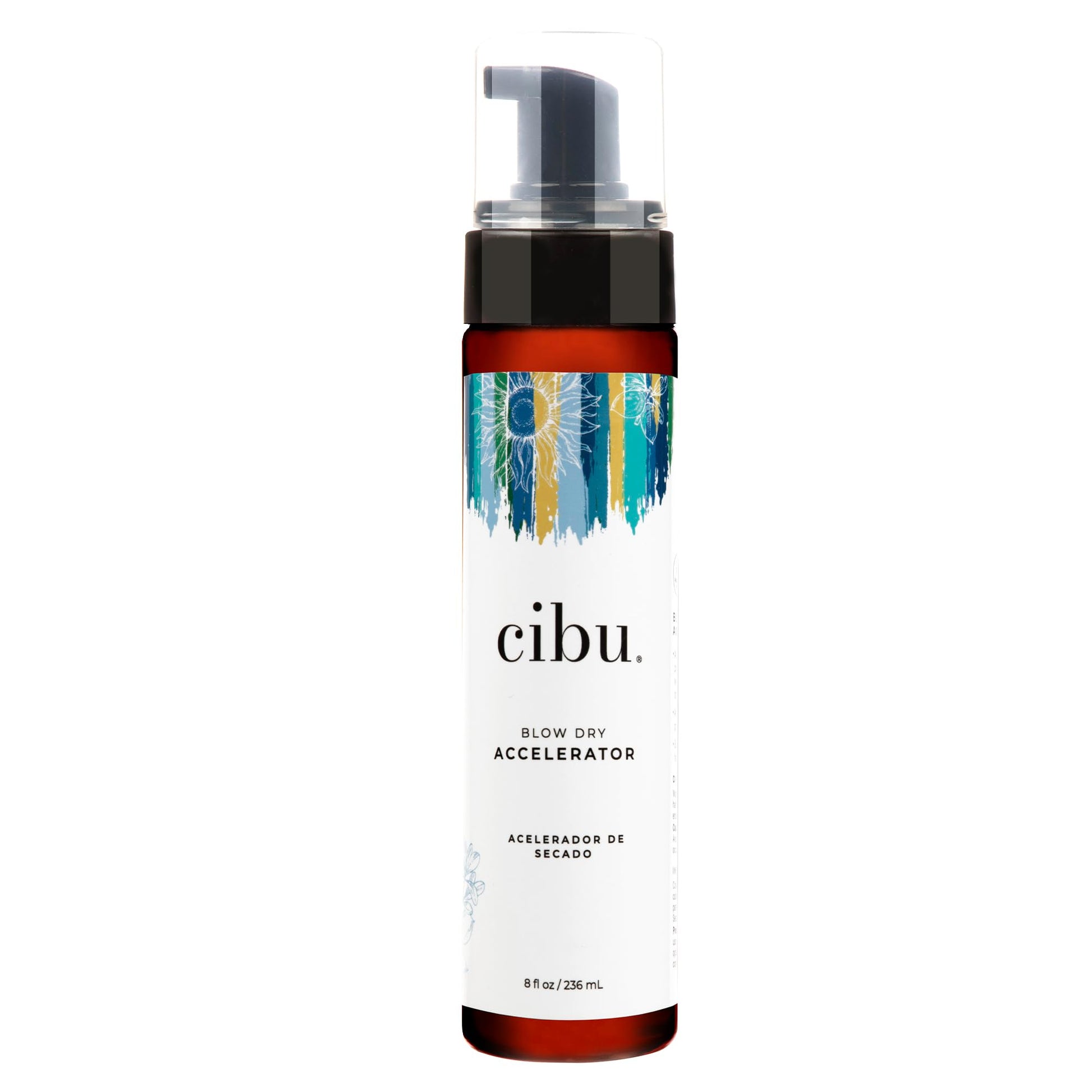 CIBU Blow Dry Accelerator | Styling Spray for Quickly Drying Hair | At-Home Frizz Treatment | Heat Protectant | 8 Ounces