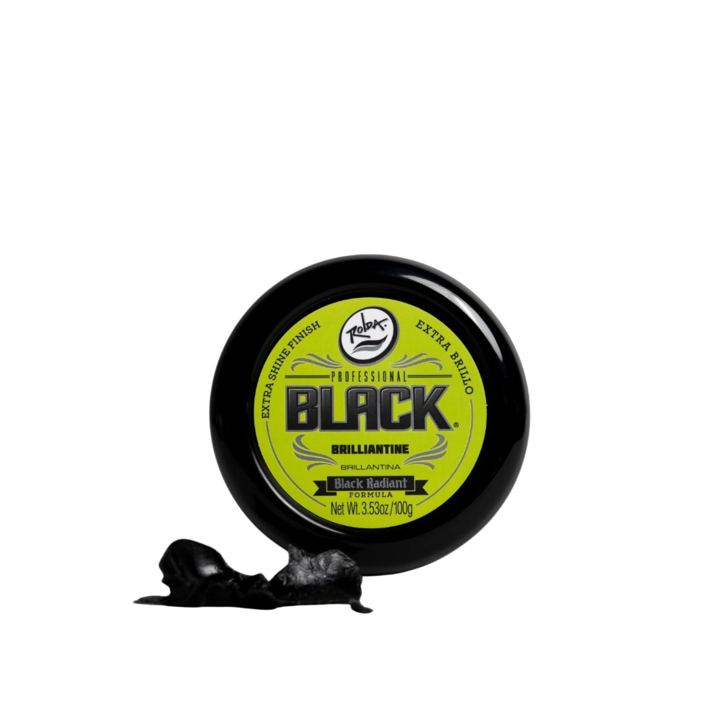 Rolda Black Brilliantine Temporary Hair Color Wax