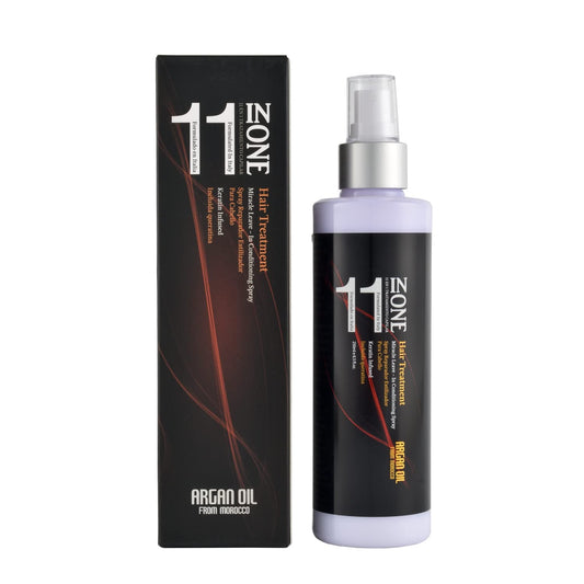 KizaiaCare 11-in-1 Leave-In Hair Detangler Spray | For Adults & Kids Hair | Detangles and Restores Curls, Sulfates free | Also Suitable For All Hair Types