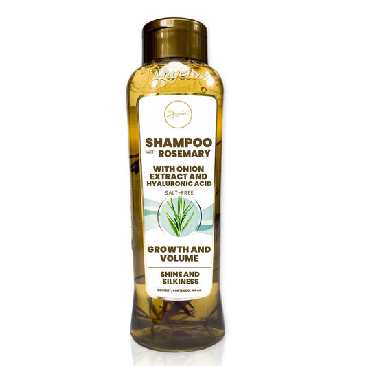 Anyeluz Rosemary Shampoo Strengthens Hair, Fights Damage from Styling, Natural Formula for Daily Use, Suitable for All Hair Types