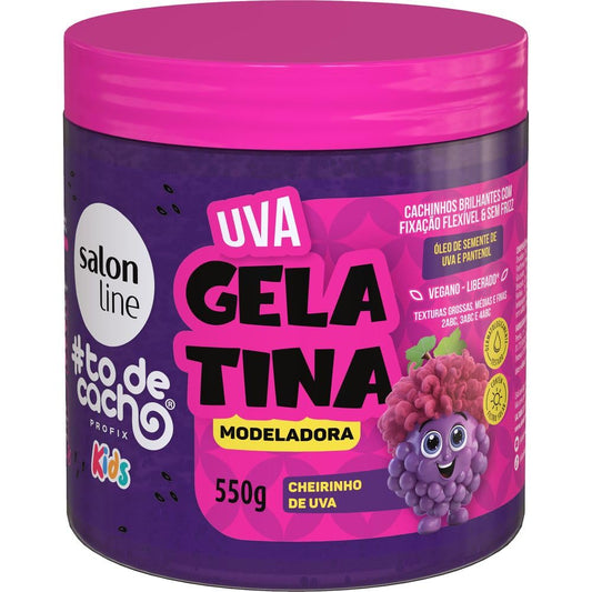 Salon Line #TODECACHO GELATIN SHAPE CONDITIONER KIDS UVA 550GR