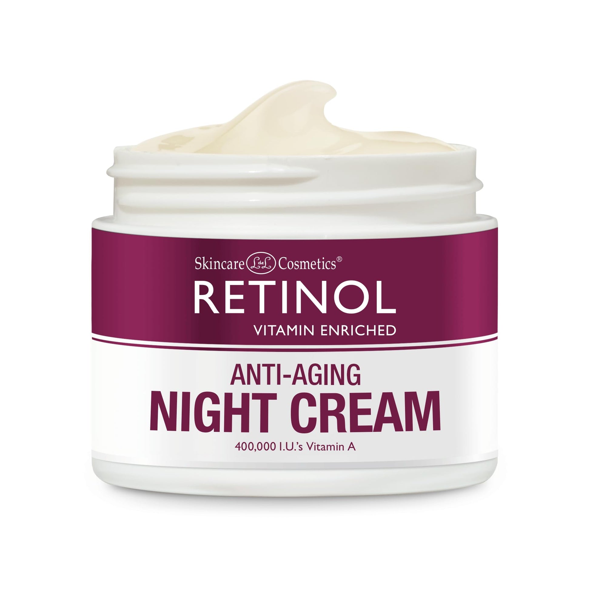 Retinol Skincare LdeL Cosmetics Cream (Night Cream, 1.7 Fluid Ounces)