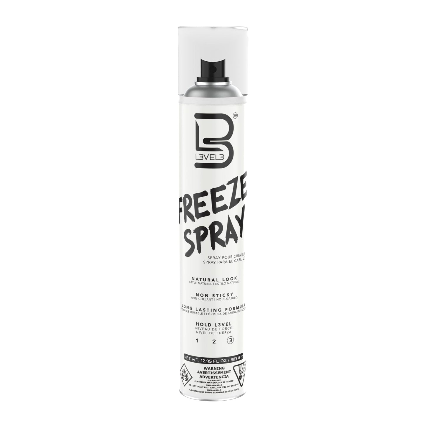 L3 Level 3 Hair Spray - Long Lasting and Strong Hold Hair Spray