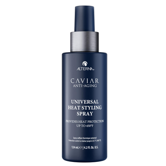 ALTERNA Haircare CAVIAR Anti-Aging Universal Heat Styling Spray 4.2 Fl Oz | Heat Protectant for Wet or Dry Hair | Detangles, Smooths, and Softens | Eliminates Frizz, Resists Humidity | All Hair Types