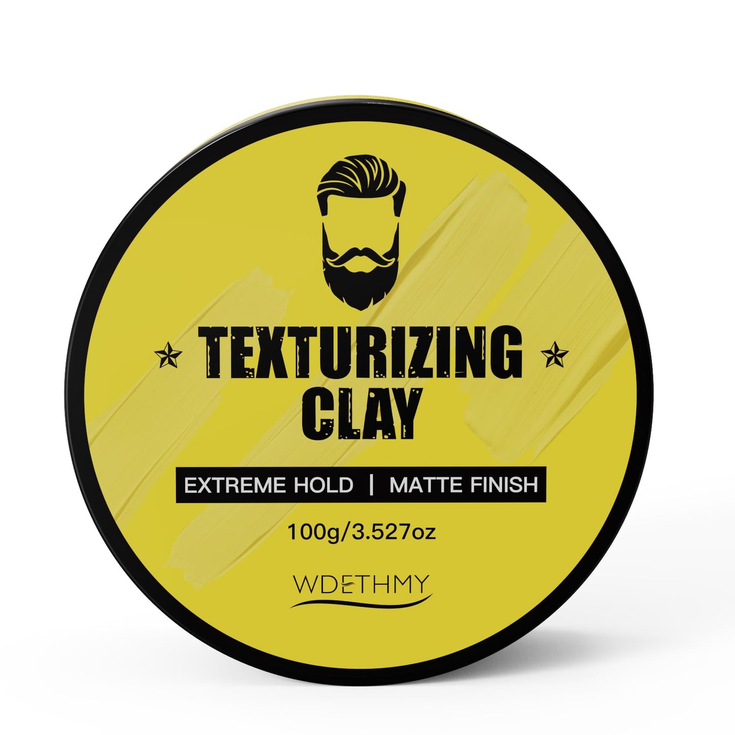 Hair Clay For Men, Extreme Hold & Matte Finish Molding Hair Styling Products, 24 Hours Hold and Easy Wash Hair Wax Paste, No-greasy Formula, Volumizing & Texturizing Men's Hair Clay Paste