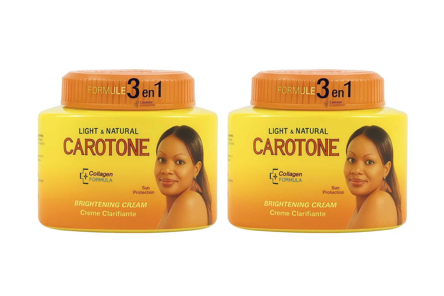 Natural Glow Carrot Cream 300 ml Large Size Daily Hydration with Carrot Extract and Vitamin E Face and Body Care Moisturizer