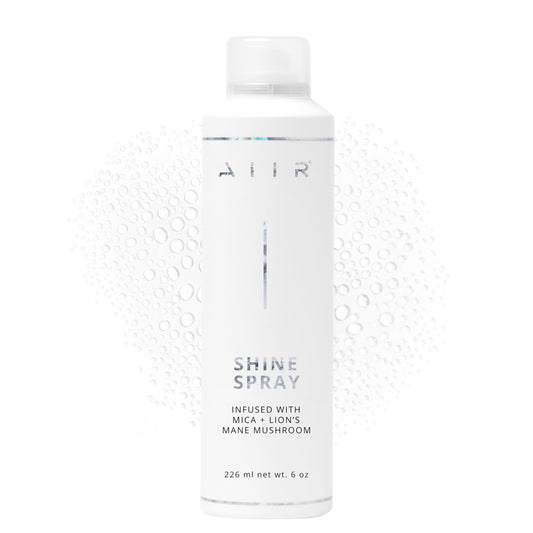 AIIR Shine Spray -Smoothing Spray for Glossy Sleek Hair, Humidity and Frizz Shield Spray, Gloss Spray, Lightweight Spray Coats and Protects Hair, Enhance Shine & Color with Reflect, 6 oz