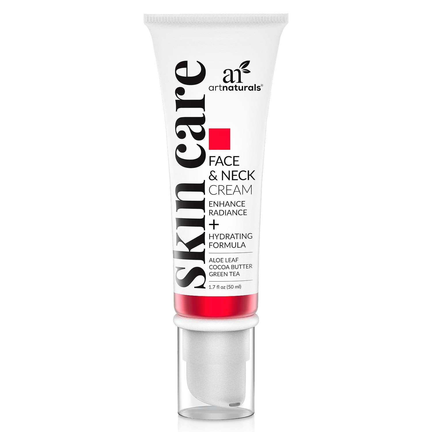 Artnaturals Face & Neck Firming Cream - Anti Aging Moisturizer for Neck & DŽcolletŽ - For Tightening & Lifting Sagging Skin - Antiwrinkle, Reduces Fine Lines w/Vitamin C & Hylauronic Acid - 1.7 Fl