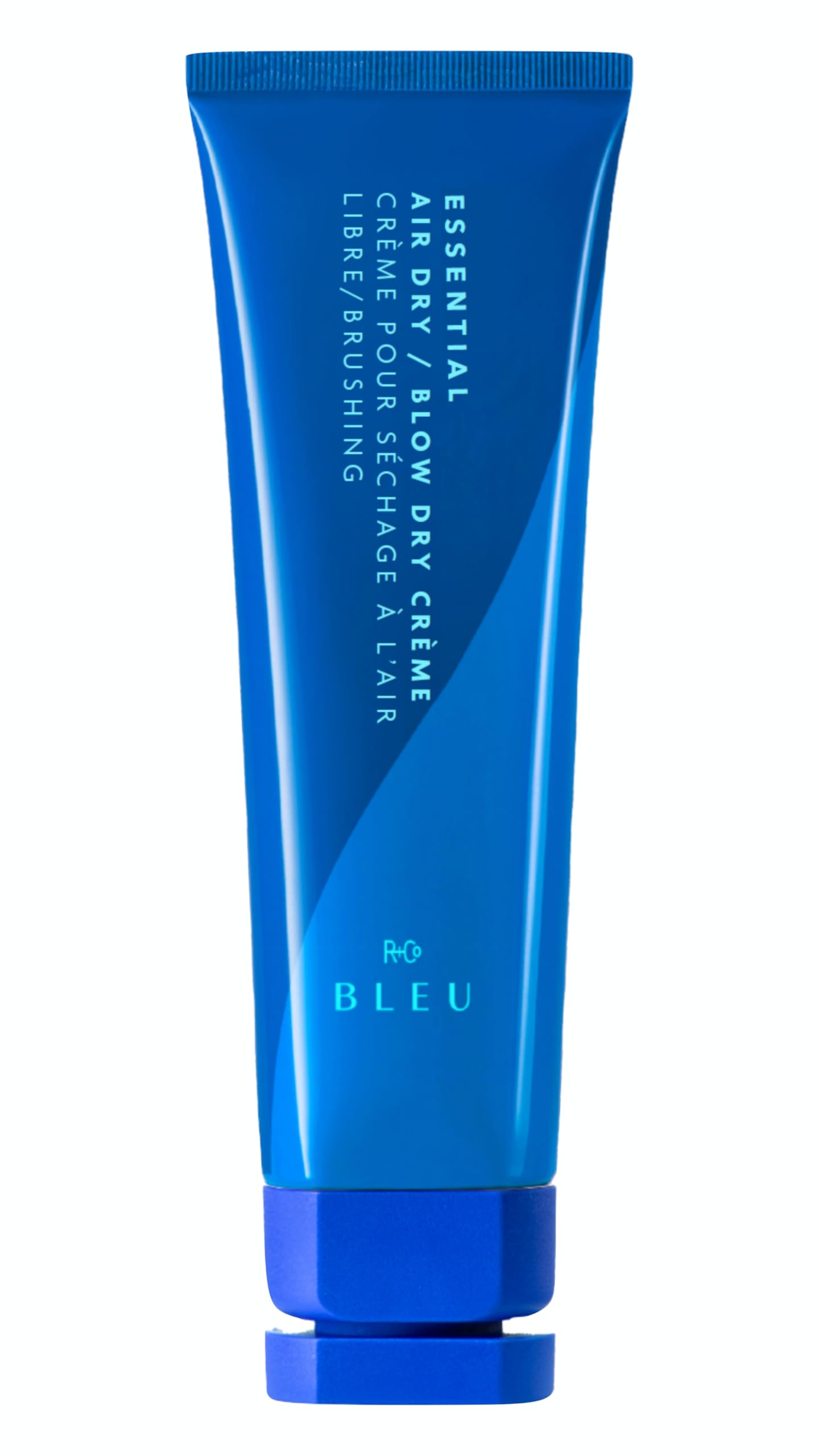 R+Co BLEU Essential Air Dry Blow Dry Creme | Lightweight Heat Protectant Styling Cream for Frizz Control + Hydration & Shine | Nourishing Hair Smoother for All Hair Types