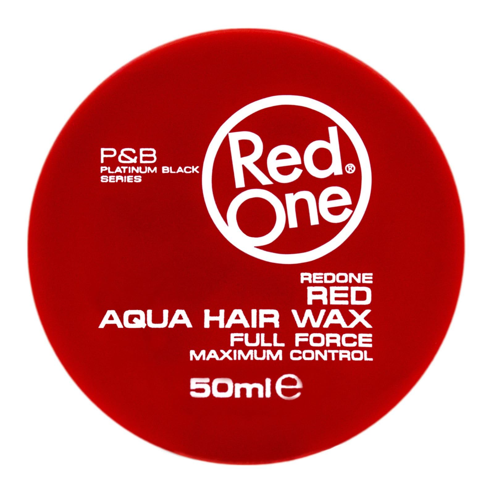 Redone Hair Styling Aqua Wax - 50 ml/1.69 Fl Oz Travel Size | Edge Control | Ultra Hold Hair Gel | Strawberry Scent | For Men & Women's Maximum Control
