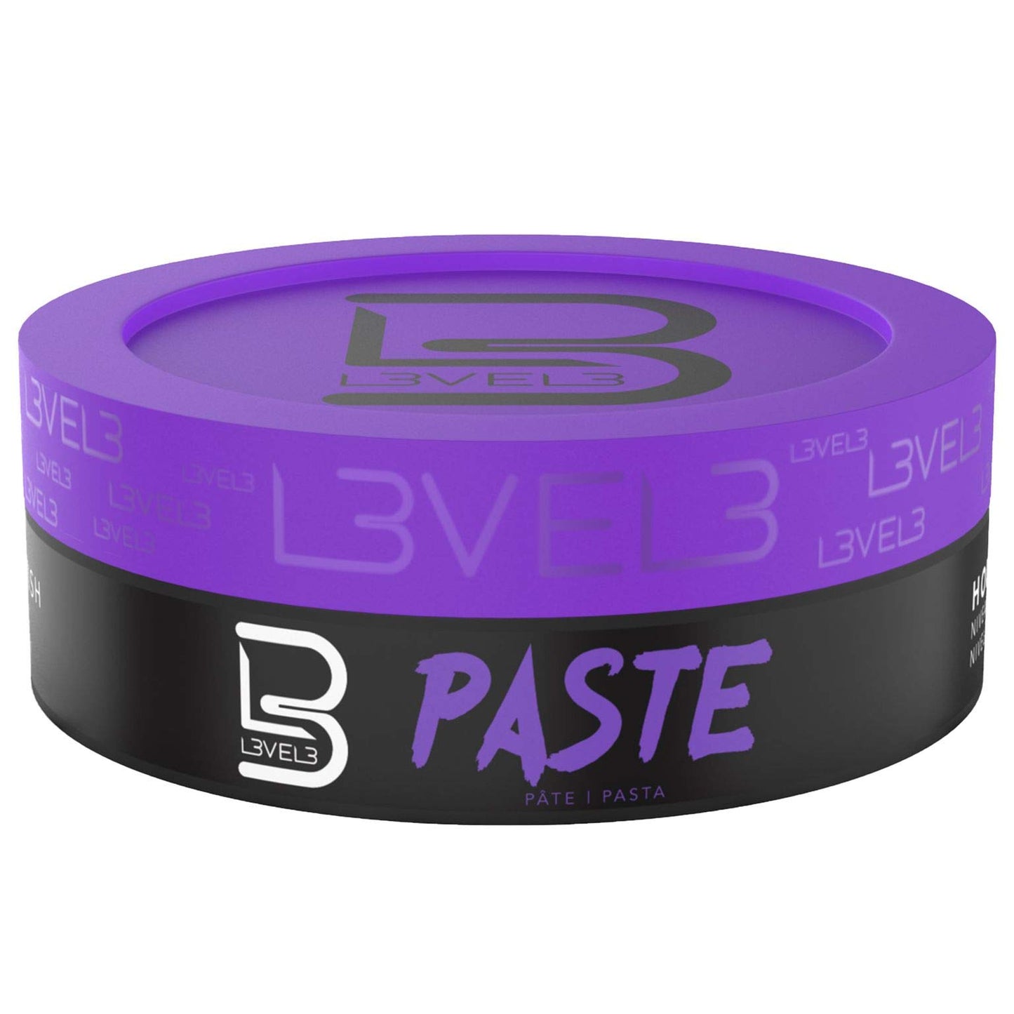 L3 Level 3 Paste - Long-Lasting Hold - Improves Strength and Volume of Hair Protects Against Hair Damage - Level Three Men Styling Product