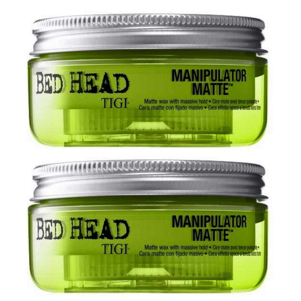 TIGI Bed Head Manipulator Matte Wax Gel for Unisex 2 Ounce (Pack of 2)