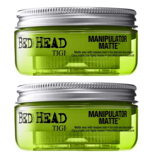 TIGI Bed Head Manipulator Matte Wax Gel for Unisex 2 Ounce (Pack of 2)