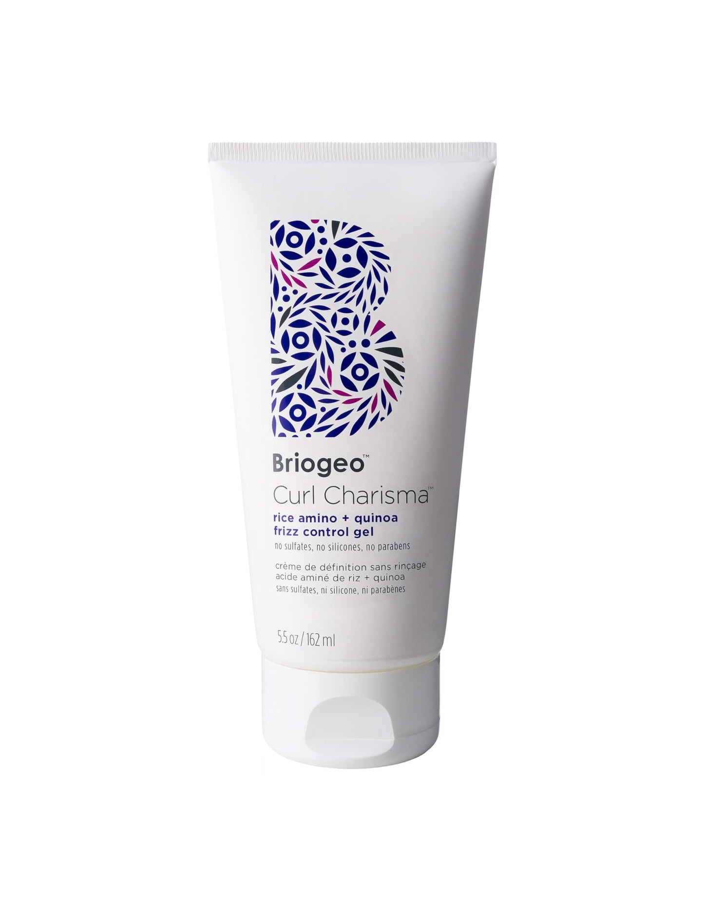 Briogeo Curl Charisma Rice Amino + Quinoa Frizz Control Gel, Curl Defining Styler for Wavy, Curly and Coily Hair Textures,Medium Hold, Frizz Control, Vegan, Cruelty-Free, 5.5 oz