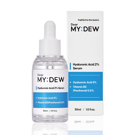 2% Hyaluronic Acid Serum with Vitamin B5, Hyalu B5 Intense Hydrating Serum for Face, Moisturizing, Anti-Aging for Fine Lines, Visibly Plumps Skin, Fast Absorbing, Korean Skincare, 1Fl Oz