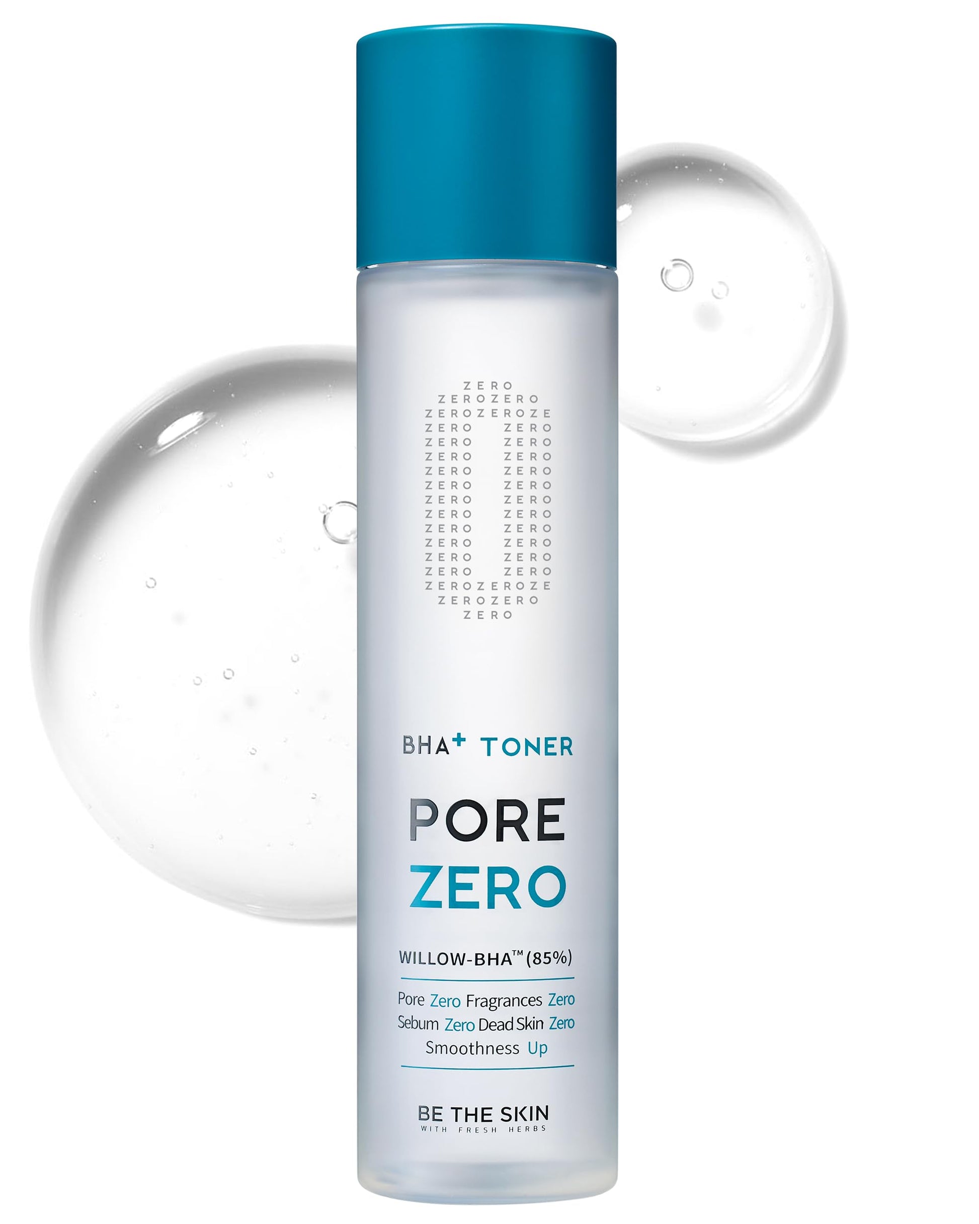 BHA+ Pore Zero Daily Exfoliating Toner - Pore Refining Korean Face Toner for Acne Prone Skin - Salicylic Acid for Pores and Sebum, 5.07 fl.oz.