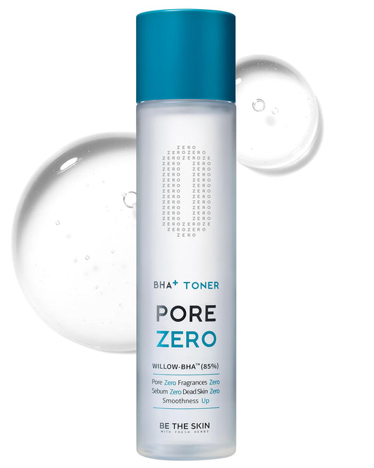 BHA+ Pore Zero Daily Exfoliating Toner - Pore Refining Korean Face Toner for Acne Prone Skin - Salicylic Acid for Pores and Sebum, 5.07 fl.oz.