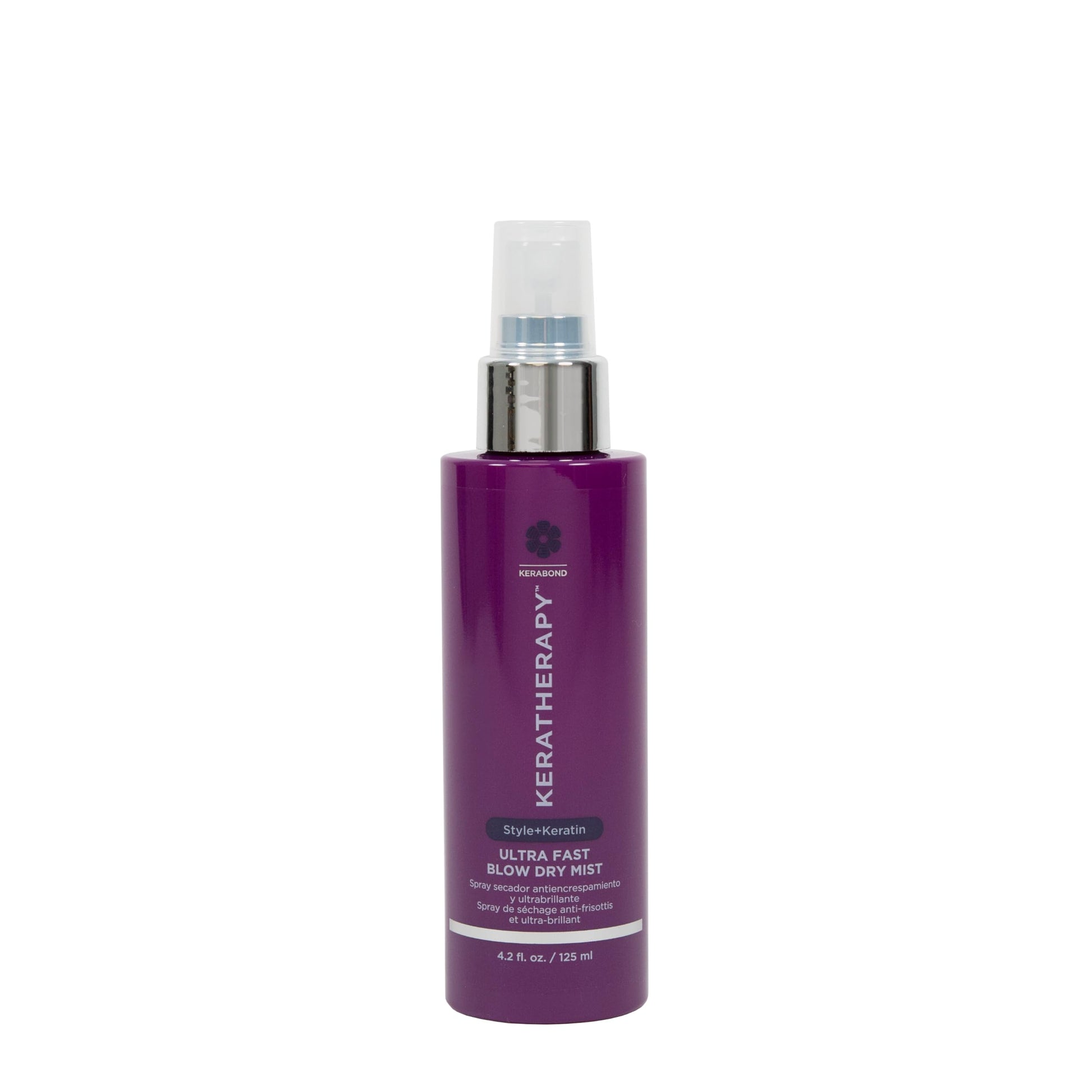 Ultra Fast Blow Dry Mist Perfect Blowout for Hair, 4.2 fl. oz., 125 ml Keratin Infused Blow Dry Spray for Styling & Frizz-free Styling