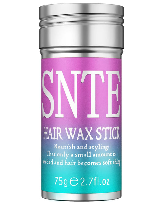 Samnyte Hair Wax Stick for Girl Women, Wax Stick for Hair, Tamer for Flyaway, Hair Bun Maker and Accessories for Women to Ponytail, Bun Head, Braids, Designed for Softball, Gymnastics, Dance Hairstyle